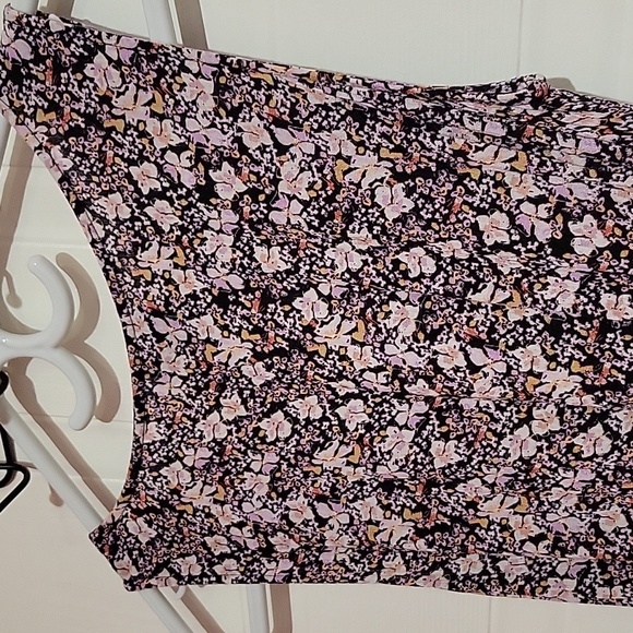 a.n.a. Flowy Multicolour Flower Pattern Midi Dress US XS - Picture 7 of 14